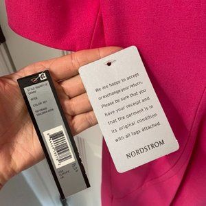 Tahari Danni Rose Hips Dress NWT